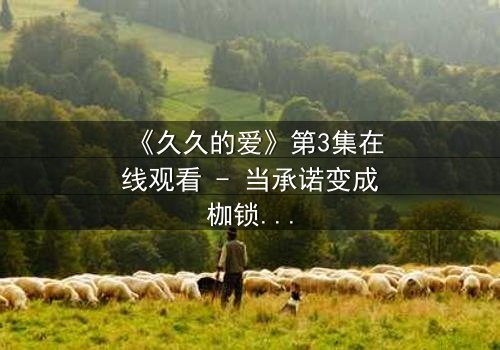 《久久的爱》第3集在线观看 - 当承诺变成枷锁,爱能否跨越时间的深渊?