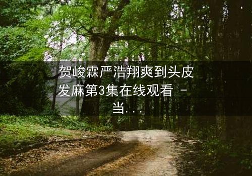 贺峻霖严浩翔爽到头皮发麻第3集在线观看 - 当友情与梦想碰撞,谁将引爆终极对决?