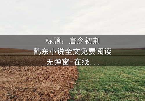 标题:唐念初荆鹤东小说全文免费阅读无弹窗-在线观看完整无删版 - 一场爱恨交织的致命游戏