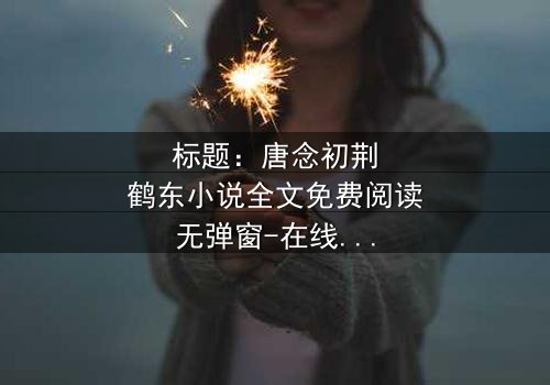 标题:唐念初荆鹤东小说全文免费阅读无弹窗-在线观看完整版 - 揭秘爱情与权力的终极博弈