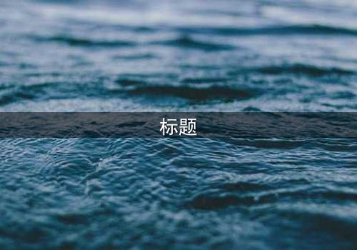 标题
